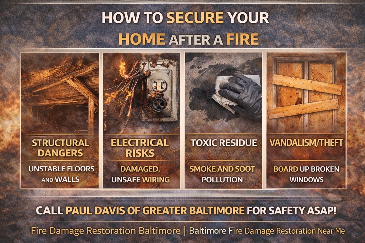 How to Make Your Home Safe After a Fire – Securing Hazards Before Restoration